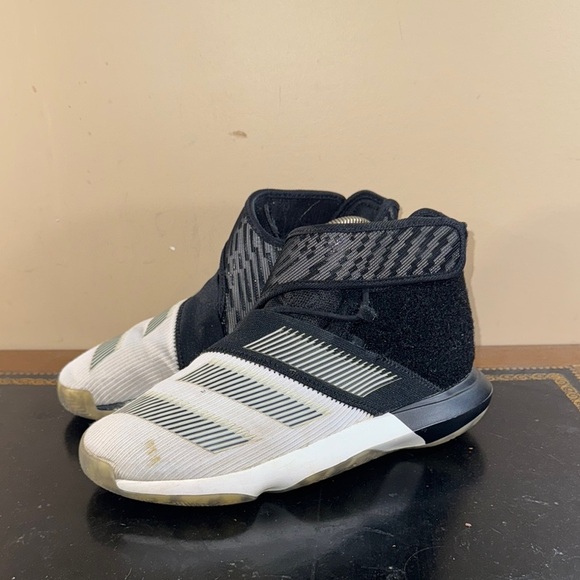 Adidas Harden BE 3 Black White EF3604 Boy’s Size 6 - Picture 3 of 5